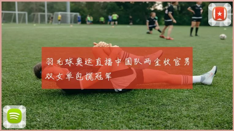 羽毛球奥运直播中国队两金收官男双女单包揽冠军